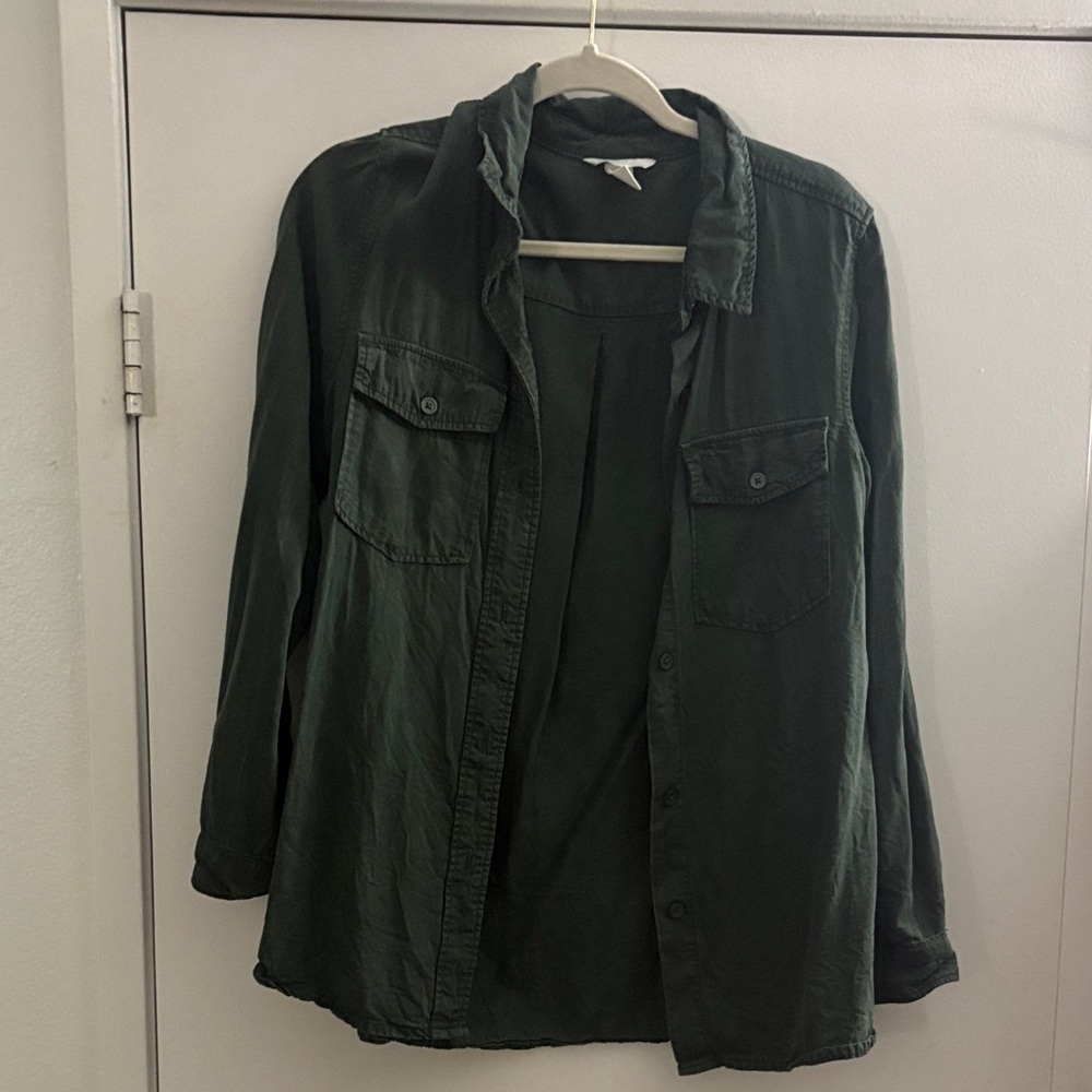H&M Deep Green Utility Jacket